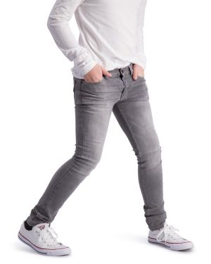 Finch grau super skinny jeans hyperstretch